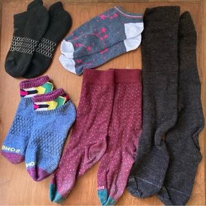 Bombas Socks (small, med, large) + Lucky Brand
